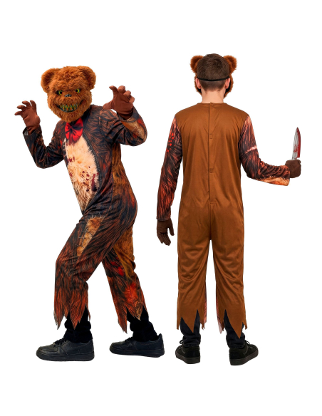 Masque d’ours zombie du déguisement garçon