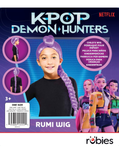 Perruque Rumi enfant – KPop Demon Hunters officielle 2