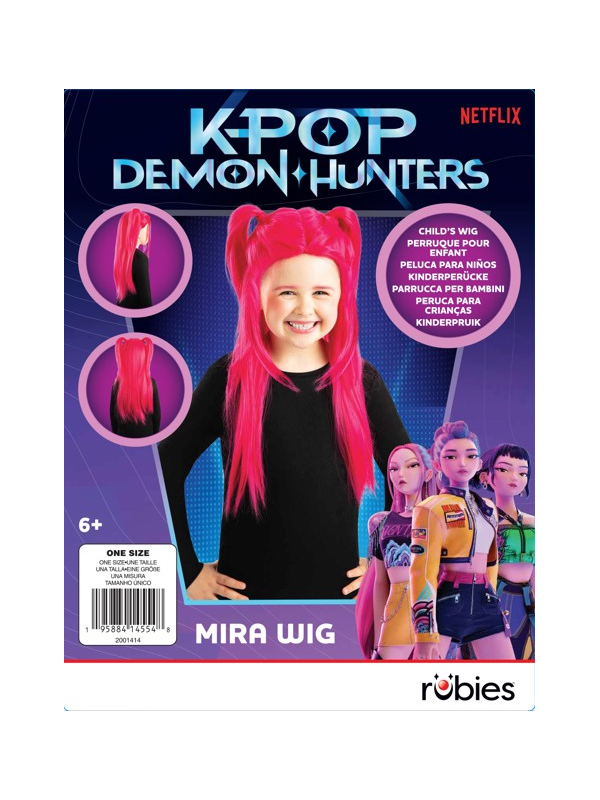 Perruque Mira enfant – KPop Demon Hunters officielle