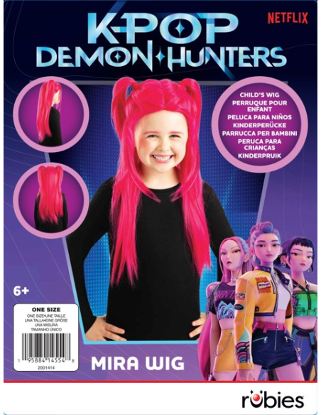 Perruque Mira enfant – KPop Demon Hunters officielle