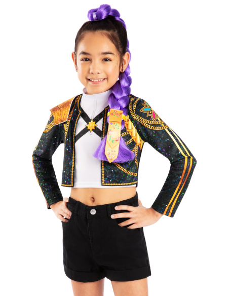 Tresse Rumi 60 cm enfant – KPop Demon Hunters officielle