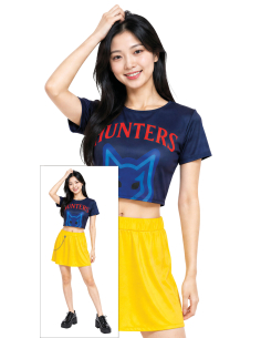 Déguisement K-pop Hunter Lite adolescente 14-16 ans