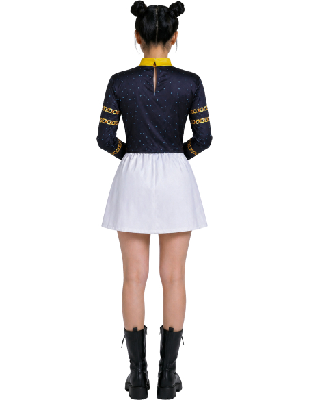 Déguisement K-pop Silver Lite femme – veste noire et jupe blanche