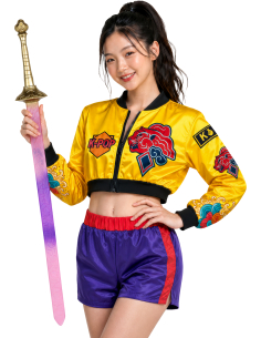 Épée K-pop Pop Star Nova 81 cm – rose et violette 2