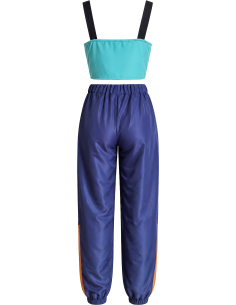Déguisement K-pop Lotus Lite fille – haut turquoise et pantalon 2