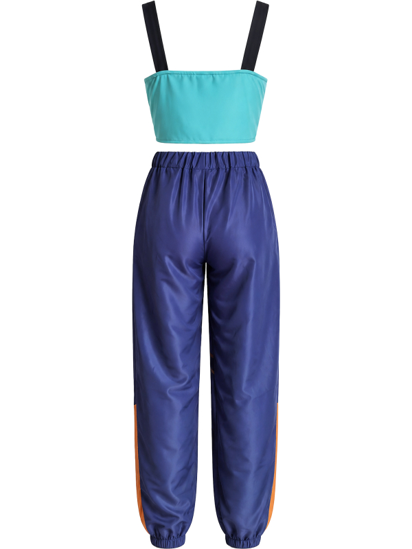 Déguisement K-pop Lotus Lite fille – haut turquoise et pantalon