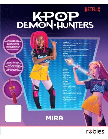 Déguisement Mira enfant – KPop Demon Hunters officiel