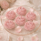 Lot de 6 bougies fleurs camélia 5,8 cm – roses ou blanches
