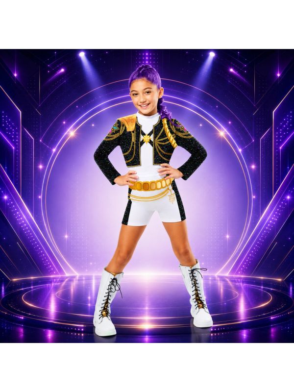 Déguisement Rumi Gold classique enfant – KPop Demon Hunters officiel