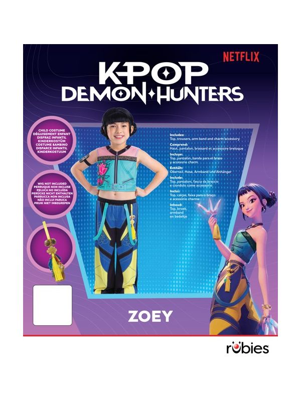 Déguisement Zoey enfant – KPop Demon Hunters officiel