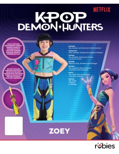 Déguisement Zoey enfant – KPop Demon Hunters officiel
