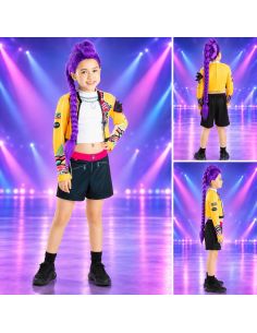 Perruque Rumi enfant – KPop Demon Hunters officielle