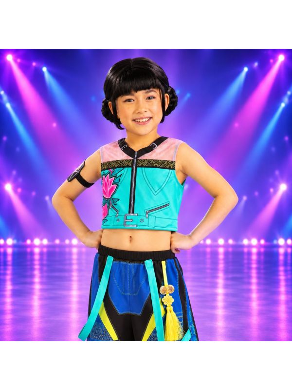 Perruque Zoey enfant – KPop Demon Hunters officielle