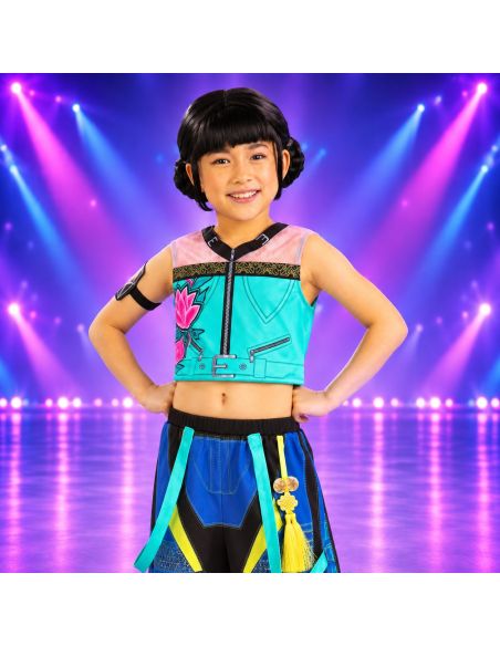 Perruque Zoey enfant – KPop Demon Hunters officielle