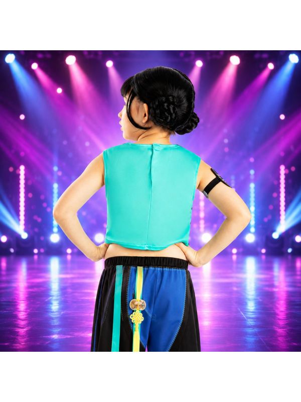 Perruque Zoey enfant – KPop Demon Hunters officielle