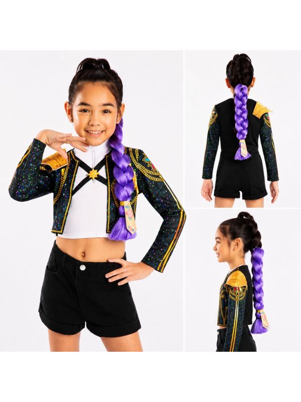 Tresse Rumi 60 cm enfant – KPop Demon Hunters officielle