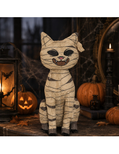 Peluche chat momifié Beetlejuice Beetlejuice – Kidrobot Phunny 19 cm