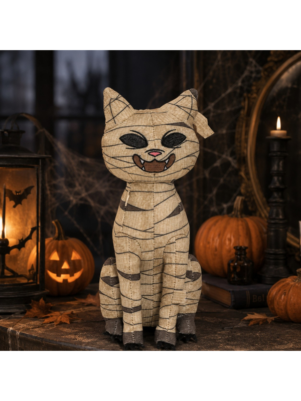 Peluche chat momifié Beetlejuice Beetlejuice – Kidrobot Phunny 19 cm