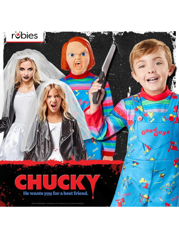 Déguisement Chucky adulte officiel avec...