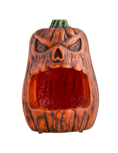 Bol à bonbons citrouille animée Halloween 33 cm 2