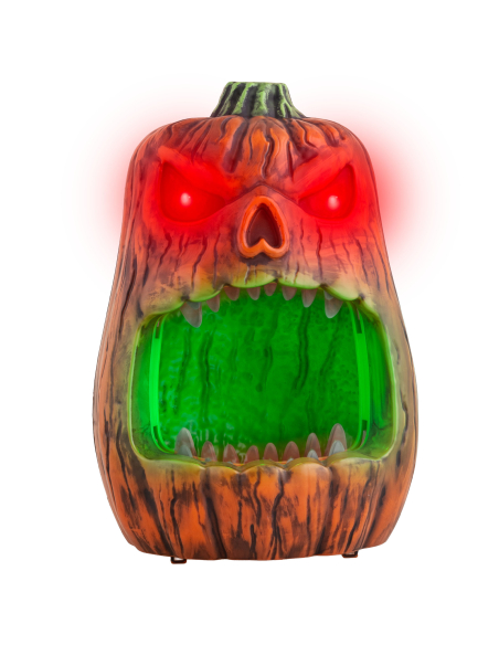 Bol à bonbons citrouille animée Halloween 33 cm