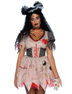 Déguisement poupée vaudou femme original Halloween 2