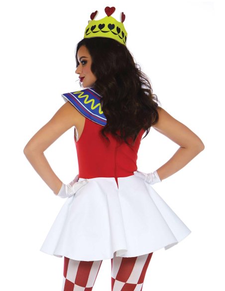 Déguisement Reine de Cœur femme original – robe de cartes