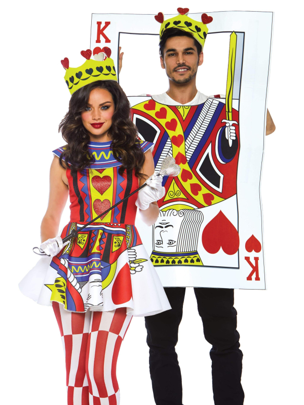 Déguisement Reine de Cœur femme original – robe de cartes