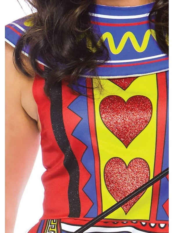 Déguisement Reine de Cœur femme original – robe de cartes