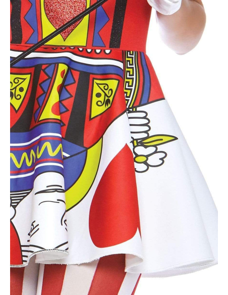 Déguisement Reine de Cœur femme original – robe de cartes