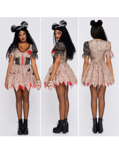 Déguisement poupée vaudou femme original Halloween