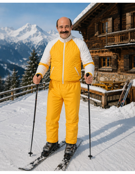Déguisement Jean-Claude Dusse – Les Bronzés font du ski – Jaunedes Bronzés