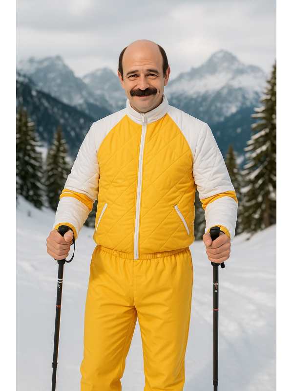 Déguisement Jean-Claude Dusse – Les Bronzés font du ski – Jaunedes Bronzés
