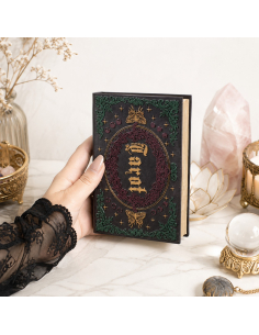 Grimoire décoratif Tarot en résine – 19 cm