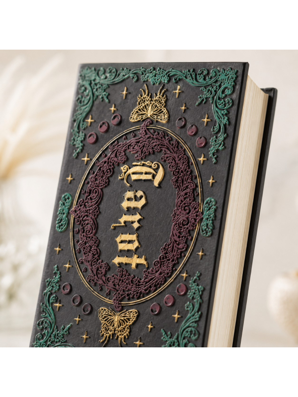 Grimoire décoratif Tarot en résine – 19 cm