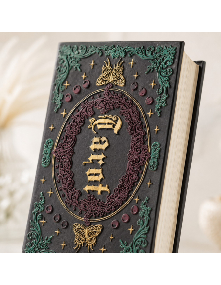 Grimoire décoratif Tarot en résine – 19 cm