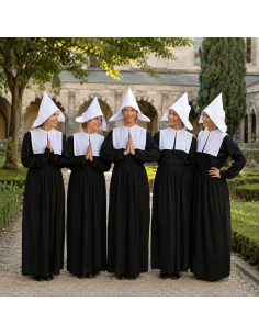 Déguisement Sœur Clotilde femme – Gendarme de Saint-Tropez