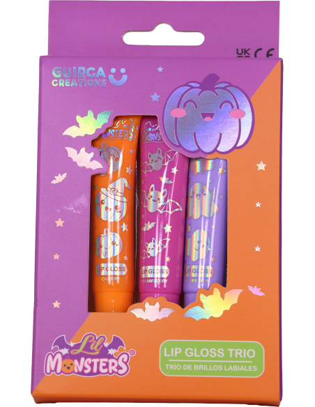 Coffret de gloss Lil Monsters pour maquillage Halloween enfant