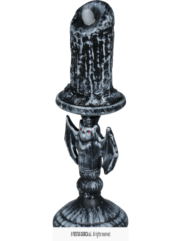 Chandelier chauve-souris Halloween 26 cm en PVC