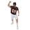 Déguisement footballeur américain adulte – T-shirt et short