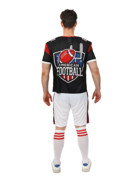 Déguisement footballeur américain adulte – T-shirt et short