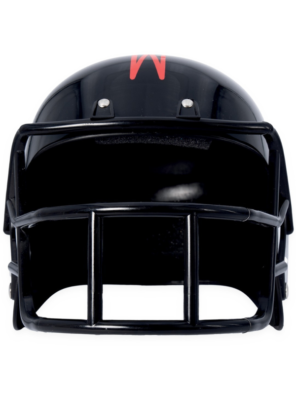 Casque football américain noir adulte – Accessoire déguisement