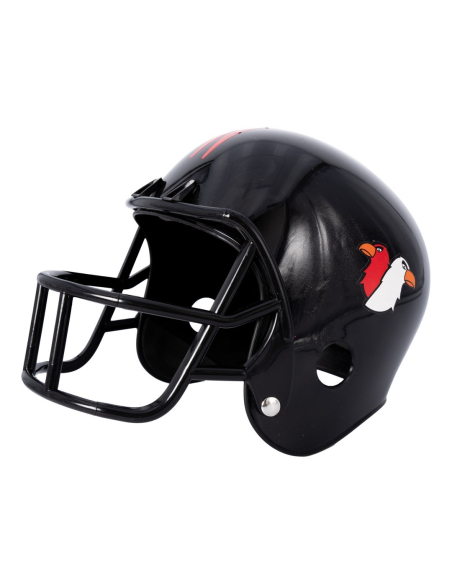 Casque football américain noir adulte – Accessoire déguisement