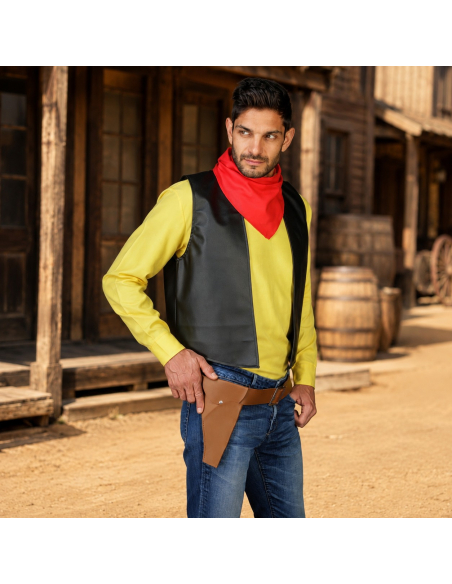 Déguisement Lucky Luke officiel homme – 4 pièces