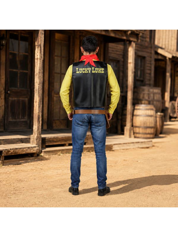 Déguisement Lucky Luke officiel homme – 4 pièces