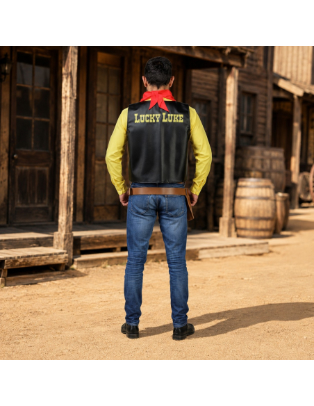 Déguisement Lucky Luke officiel homme – 4 pièces