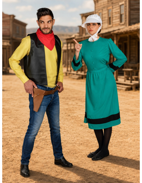 Déguisement Ma Dalton officiel et lucky luc