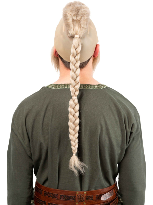 Perruque Walhalla blonde avec barbe – Viking