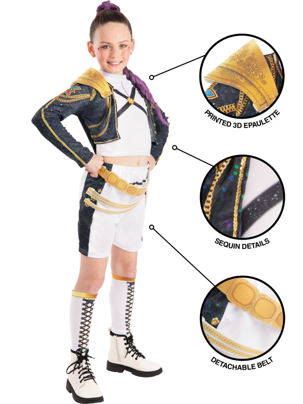 Déguisement Rumi Golden Deluxe enfant – KPop Demon Hunters officiel