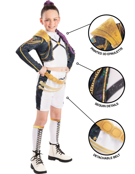 Déguisement Rumi Golden Deluxe enfant – KPop Demon Hunters officiel